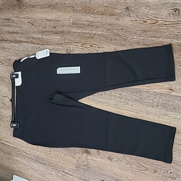 STYLUS Pants - STYLUS BRAND WOMEN'S LEGGINGS BLACK SIZE XL